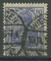 Deutsches Reich 1920/21 Germania 149 A II Gestempelt Geprüft - Used Stamps