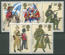 Großbritannien 1983 Britische Armee 956/60 Postfrisch - Unused Stamps