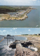 CPSM 17 Et 33 @ CHARENTE MARITIME Et GIRONDE - Lot De 4 Cartes De La Côte Atlantique - Sonstige & Ohne Zuordnung