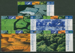 Bund 2004 Wohlfahrt: Klimazonen 2423/27 Mit TOP-Stempel - Usados