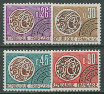 Frankreich 1971 Keltische Münzen 1761/64 Postfrisch Vorausentwertung - Nuevos