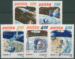 Polen 1979 Weltraumforschung 2659/63 Postfrisch - Unused Stamps