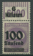 Dt. Reich 1923 OPD Aufdruck LEIPZIG Walze 289 B OPD G F W OR 1'11'1 Postfrisch - Neufs