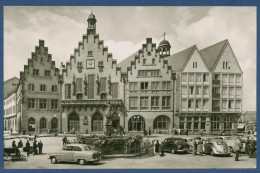 Frankfurt A. M. Der Römer Autos Brezelkäfer, Ungebraucht (AK3432) - Frankfurt A. Main