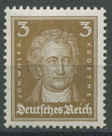 Deutsches Reich 1926 Berühmte Deutsche Johann Wolfgang Von Goethe 385 Postfrisch - Ongebruikt