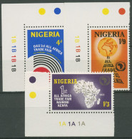 Nigeria 1972 Erste Afrikanische Messe Nairobi 259/61 Ecken Postfrisch - Nigeria (1961-...)