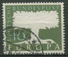 Bund 1958 Europa CEPT Baum Mit Wasserzeichen WZ 5, 294 Gestempelt - Oblitérés