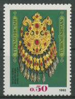 Turkmenistan 1992 Kunstschätze Brustschild 1 Postfrisch - Turkmenistan