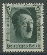 Deutsches Reich 1937 A. Hitler Einzelmarke 650 Aus Block 11 Gestempelt - Oblitérés