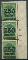 Dt. Reich 1923 Mit Aufdruck, Bogenzählnummer 293 W Bg.-Zähl-Nr. Postfrisch - Ongebruikt