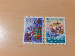 TIMBRES   EUROPA   1981  ISLANDE   N  518  /  519   COTE  3,00  EUROS    NEUFS  LUXE** - 1981