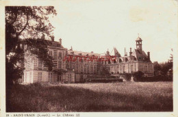 CPA SAINT VRAIN - YVELINES - LE CHATEAU - Saint Vrain