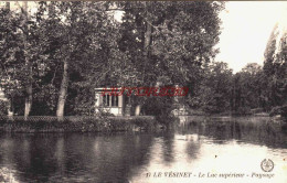 CPA LE VESINET - YVELINES - LAC SUPERIEUR - Le Vésinet