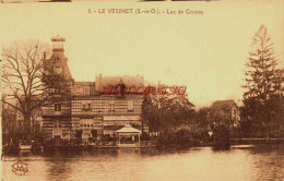 CPA LE VESINET - YVELINES - LAC DE CROISSY - Le Vésinet