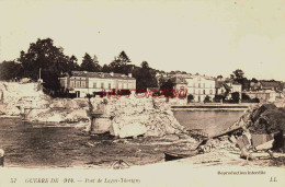 CPA LAGNY THORIGNY - SEINE ET MARNE - GUERRE 1914-18 - LE PONT - Lagny Sur Marne