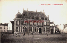 CPA COULOMMIERS - SEINE ET MARNE - LA CAISSE D'EPARGNE - Coulommiers