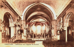 CPA CHELLES - SEINE ET MARNE - L'EGLISE - Chelles