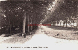 CPA MONTEREAU - SEINE ET MARNE - AVENUE D'HOUEL - Montereau