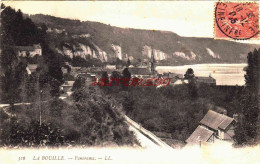 CPA LA BOUILLE - SEINE MARITIME - PANORAMA - La Bouille