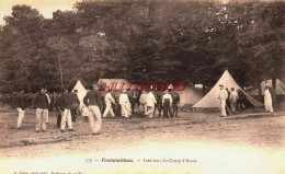 CPA FONTAINEBLEAU -  - SEINE ET MARNE - INTERIEUR DU CAMP D'AVON - Avon