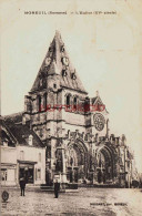 CPA MOREUIL - SOMME - L'EGLISE - Moreuil