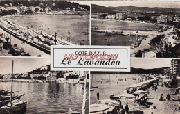 CPSM LE LAVANDOU - VAR - MULTIVUES - Le Lavandou