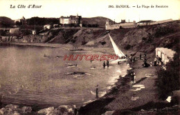 CPA BANDOL - VAR - PLAGE DE RENECROS - Bandol