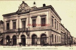 CPA CASTELSARRASIN - TARN ET GARONNE - HOTEL DE VILLE - Castelsarrasin