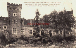 CPA BEAUMONT DE LOMAGNE - TARN ET GARONNE - CHATEAU DE TERRIDE - Beaumont De Lomagne