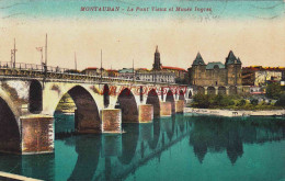 CPA  - TARN ET GARONNE - LE PONT VIEUX ET MUSEE INGRES - Other & Unclassified