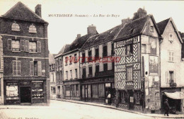 CPA MONTDIDIER - SOMME - RUE DE ROYE - Montdidier