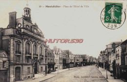 CPA MONTDIDIER - SOMME - PLACE DE L'HOTEL DE VILLE - Montdidier