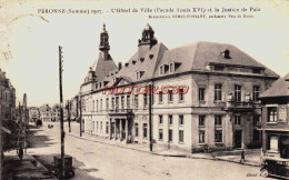 CPA PERONNE - SOMME - L'HOTEL DE VILLE - Peronne