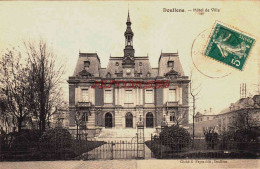 CPA DOULLENS - SOMME - HOTEL DE VILLE - Doullens