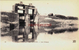 CPA LE CROTOY - SOMME - LES ECLUSES - Le Crotoy