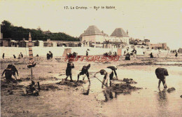 CPA LE CROTOY - SOMME - SUR LE SABLE - Le Crotoy