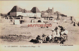 CPA LE CROTOY - SOMME - LA PLAGE - Le Crotoy