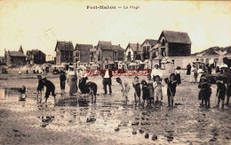 CPA FORT MAHON - SOMME - LA PLAGE - Fort Mahon