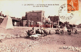 CPA LE CROTOY - SOMME - LA PLAGE - Le Crotoy