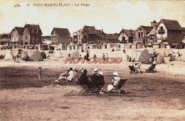 CPA FORT MAHON - SOMME - LA PLAGE - Fort Mahon