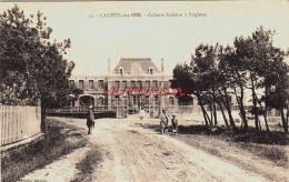 CPA CAYEUX SUR MER - SOMME - COLONIE SCOLAIRE A BRIGHTON - Cayeux Sur Mer