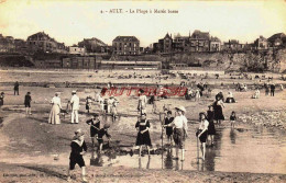 CPA AULT - SOMME - LA PLAGE A MAREE BASSE - Ault