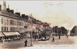 CPA AMIENS - SOMME - LE BOULEVARD ALSACE LORRAINE - TRAMWAY  - Amiens