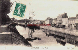 CPA ABBEVILLE - SOMME - LE PORT - Abbeville