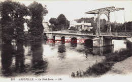 CPA ABBEVILLE - SOMME - LE PONT LEVIS - Abbeville