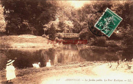 CPA ABBEVILLE - SOMME - LE JARDIN PUBLIC - Abbeville
