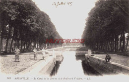 CPA ABBEVILLE - SOMME - LE CANAL - Abbeville