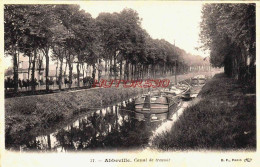 CPA ABBEVILLE - SOMME - CANAL DE TRANSIT - Abbeville