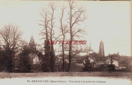 CPA BRESSUIRE - DEUX SEVRES - VUE DE LA SORTIE DU CHATEAU - Bressuire