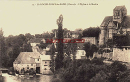 CPA LA ROCHE POSAY - VIENNE - LE MOULIN - La Roche Posay